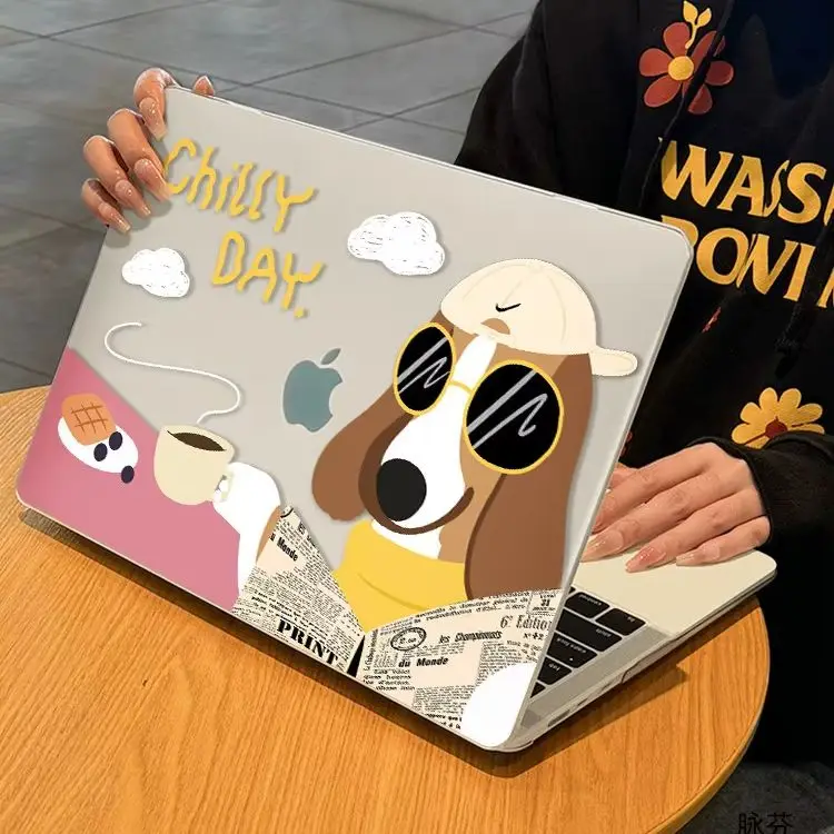 Cute Glasses Puppy Dog Korean Ins Crystal Laptop Case For Macbook Air 13.6 M4 NEO 15 M3 For Mac Book Pro 13 M1 M2 14 M4 M5 Cover
Cute Glasses Puppy Dog Korean Ins Crystal Laptop Case For Macbook Air 13.6 M4 NEO 15 M3 For Mac Book Pro 13 M1 M2 14 M4 M5 Cover