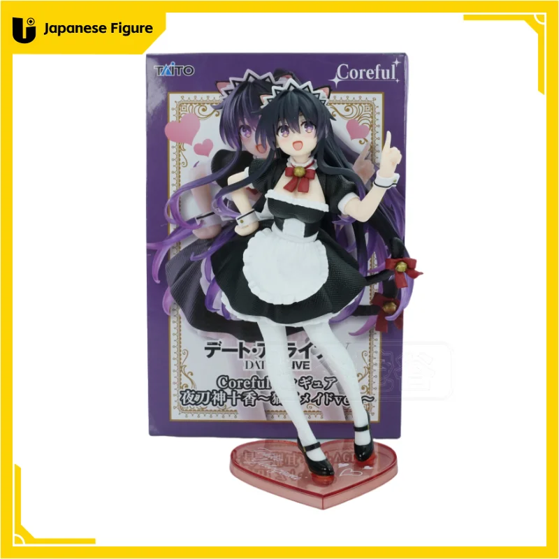 Bandai Original Taito Date A Live Coreful Figure Kurumi Tokisaki Yatogami Tohka Cat Ear Maid Action Figure Model Doll Toys JP
Bandai Original Taito Date A Live Coreful Figure Kurumi Tokisaki Yatogami Tohka Cat Ear Maid Action Figure Model Doll Toys JP