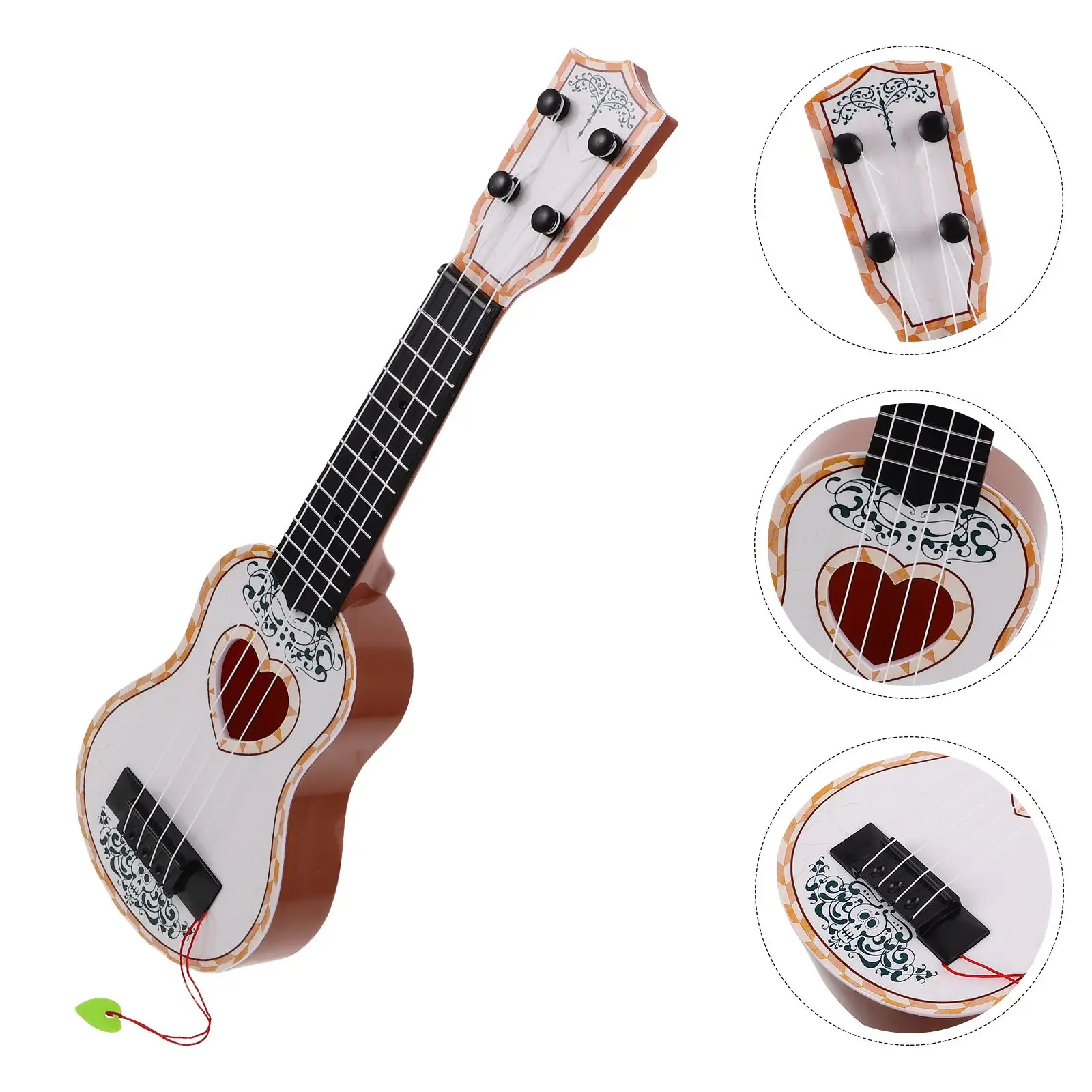 44cm Beginner Classical Ukulele Guitar Educational Musical Instrument Toy For Kids Early Education Children Student Teaching
44cm Beginner Classical Ukulele Guitar Educational Musical Instrument Toy For Kids Early Education Children Student Teaching