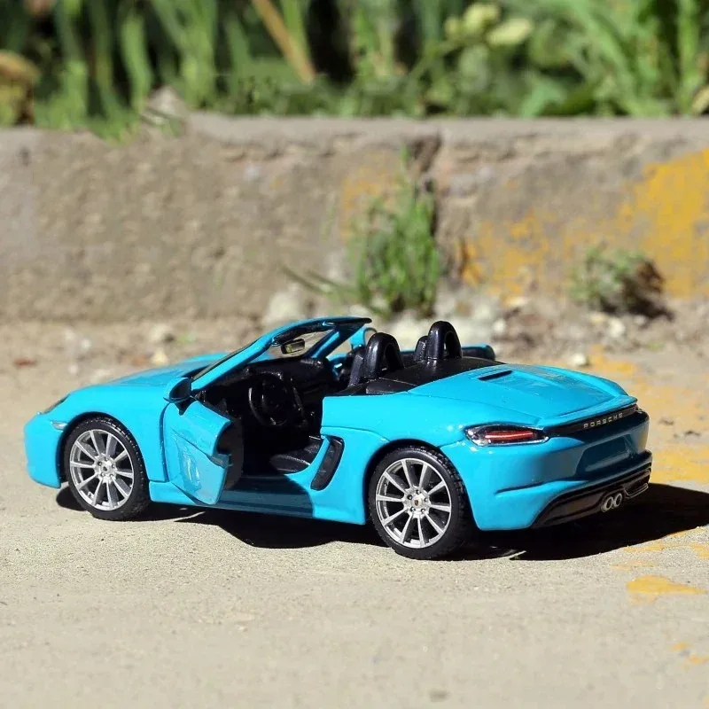 1:24 Porsche 718 Boxster Alloy Sports Car Model Diecasts Metal Racing Car Model Simulation Collection Toy Gift
1:24 Porsche 718 Boxster Alloy Sports Car Model Diecasts Metal Racing Car Model Simulation Collection Toy Gift