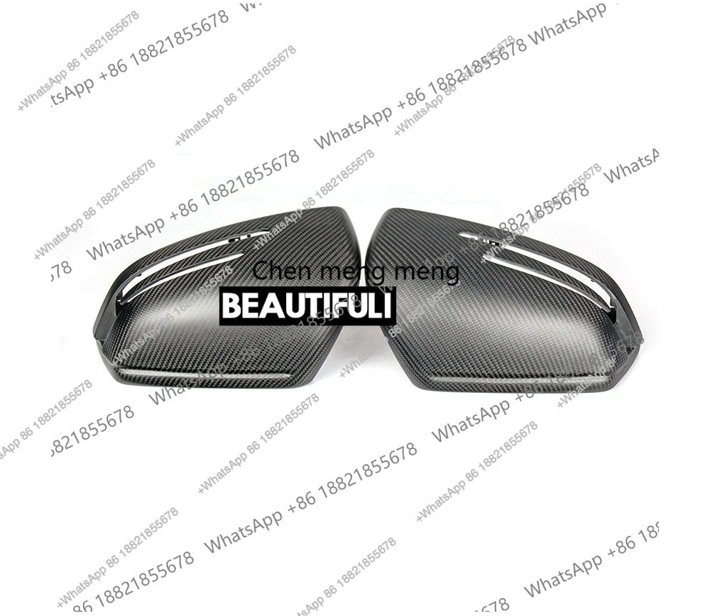 W463 Carbon Fiber Mirror Cover Replacement for W463 GLE GL GLS ML R CLASS 2013-2018 Matte Black G Class Rear View Mirror C
W463 Carbon Fiber Mirror Cover Replacement for W463 GLE GL GLS ML R CLASS 2013-2018 Matte Black G Class Rear View Mirror C