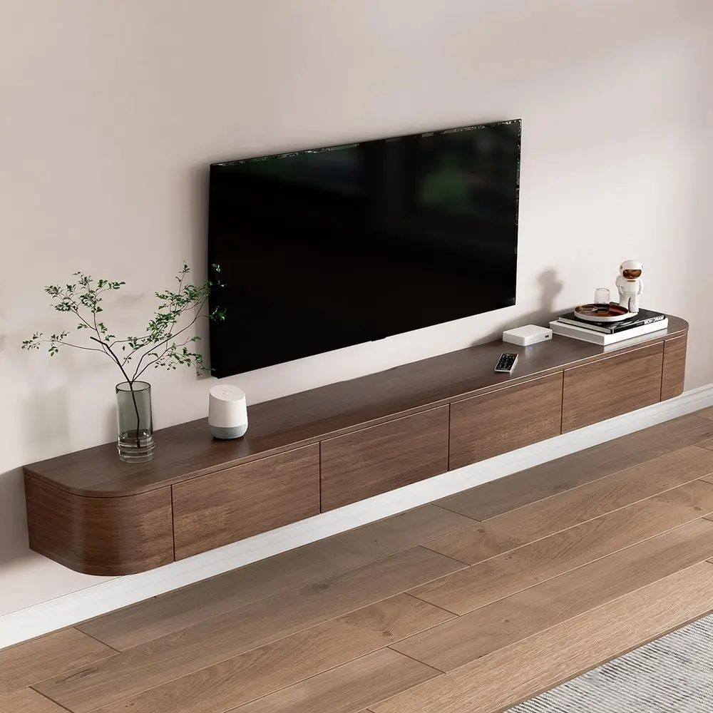 TV Stand 87 Inch Wall Mounted TV Cabinet with 2 Drawers, TV Media Console with FlipDown Door amp Drawers for Living Room Walnut
TV Stand 87 Inch Wall Mounted TV Cabinet with 2 Drawers, TV Media Console with FlipDown Door amp Drawers for Living Room Walnut