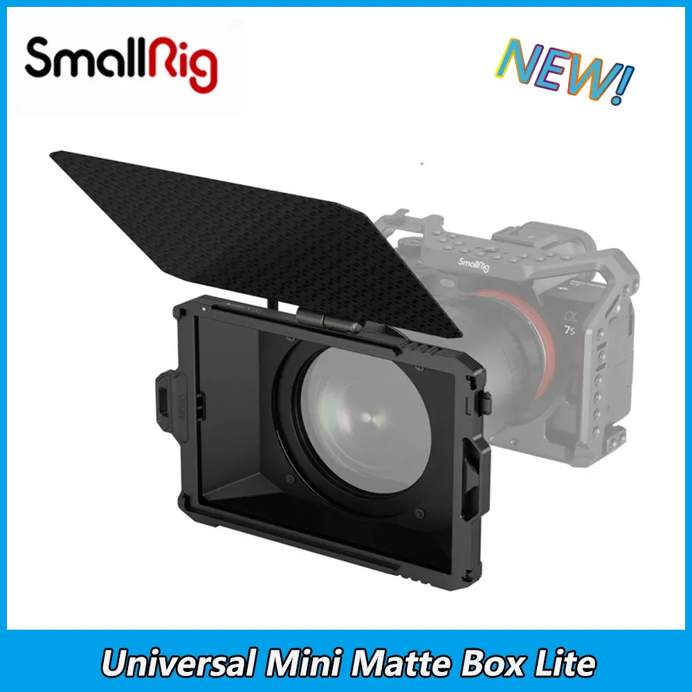 SmallRig Universal Mini Matte Box Lite For SONY CANON NIKON Camera Carbon Fiber Top Flag Multiple Filters Weighs Only 108g 3575
SmallRig Universal Mini Matte Box Lite For SONY CANON NIKON Camera Carbon Fiber Top Flag Multiple Filters Weighs Only 108g 3575