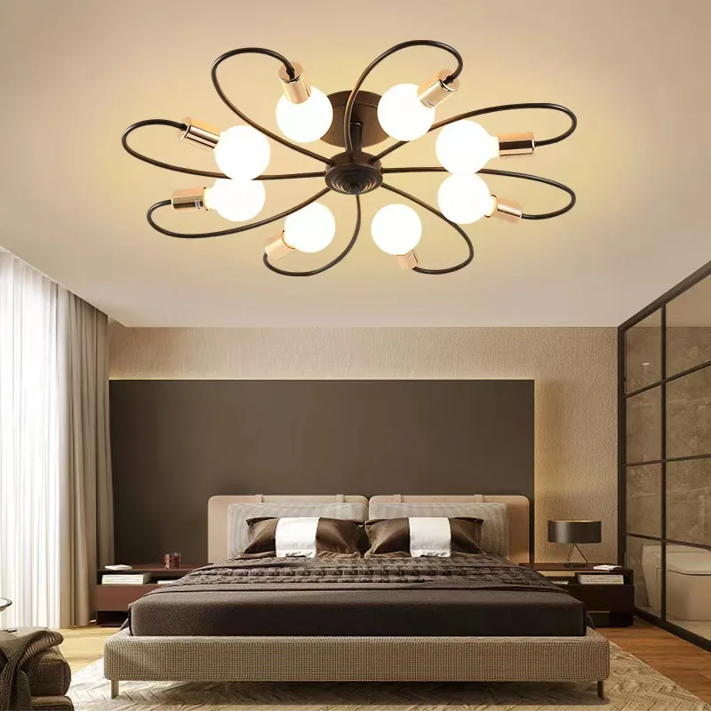 Modern Style LED Chandeliers Simple Lighting Bedroom Pendant Light Living Room Household Hanging Lustre Creative Luminaire
Modern Style LED Chandeliers Simple Lighting Bedroom Pendant Light Living Room Household Hanging Lustre Creative Luminaire