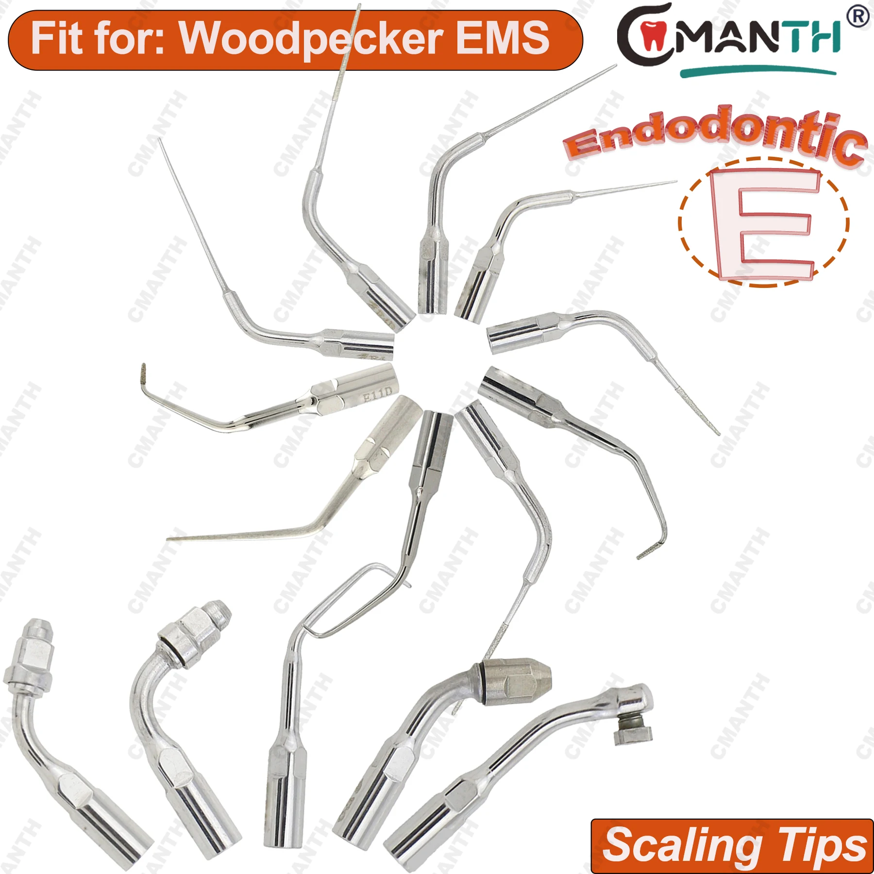 Fit For WOODPECKER EMS UDS Scaler Handpiece Dental Ultrasonic Perio Scaler Tips Dentist Tools Root Canal Endodontics E-Series
Fit For WOODPECKER EMS UDS Scaler Handpiece Dental Ultrasonic Perio Scaler Tips Dentist Tools Root Canal Endodontics E-Series