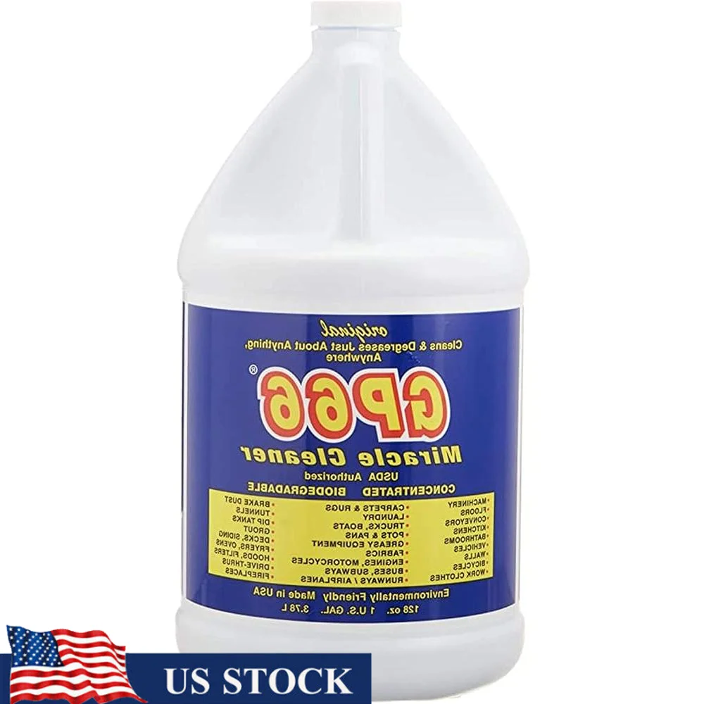 All-in-One Miracle Cleaner Gallon Powerful NSF Approved Multi-Surface Cleaner Ovens Floors Glass Pots Grills Stains Grease Grout
All-in-One Miracle Cleaner Gallon Powerful NSF Approved Multi-Surface Cleaner Ovens Floors Glass Pots Grills Stains Grease Grout