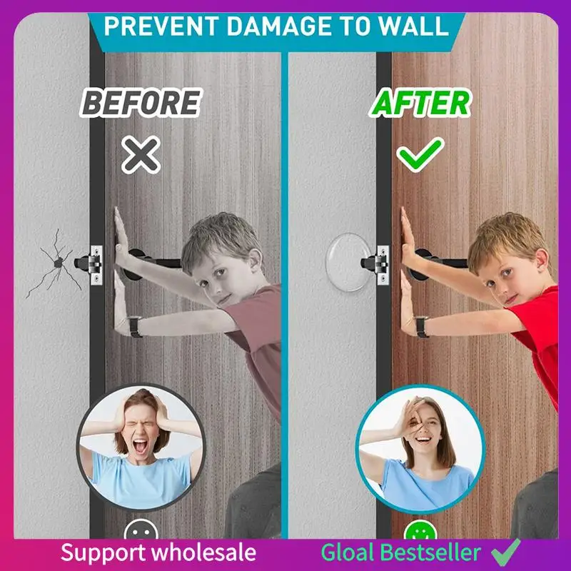 A38M 12 Pcs Door Stoppers Wall Protector 2Inch Door Knob Wall Protector For Walls Protects Wall Surface
A38M 12 Pcs Door Stoppers Wall Protector 2Inch Door Knob Wall Protector For Walls Protects Wall Surface