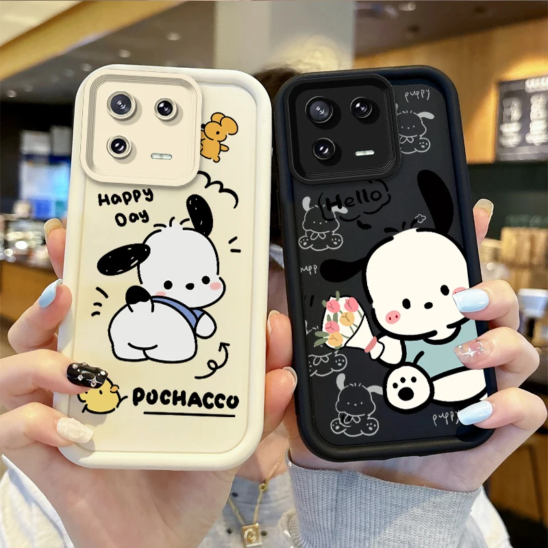 New Sanrio Pochacco Cartoon Soft Case for XiaoMi 14 13 12 11T Pro 13 12 11 Lite Poco F6 F5 X5 X3 Pro NFC Liquid Shockproof Cover
New Sanrio Pochacco Cartoon Soft Case for XiaoMi 14 13 12 11T Pro 13 12 11 Lite Poco F6 F5 X5 X3 Pro NFC Liquid Shockproof Cover