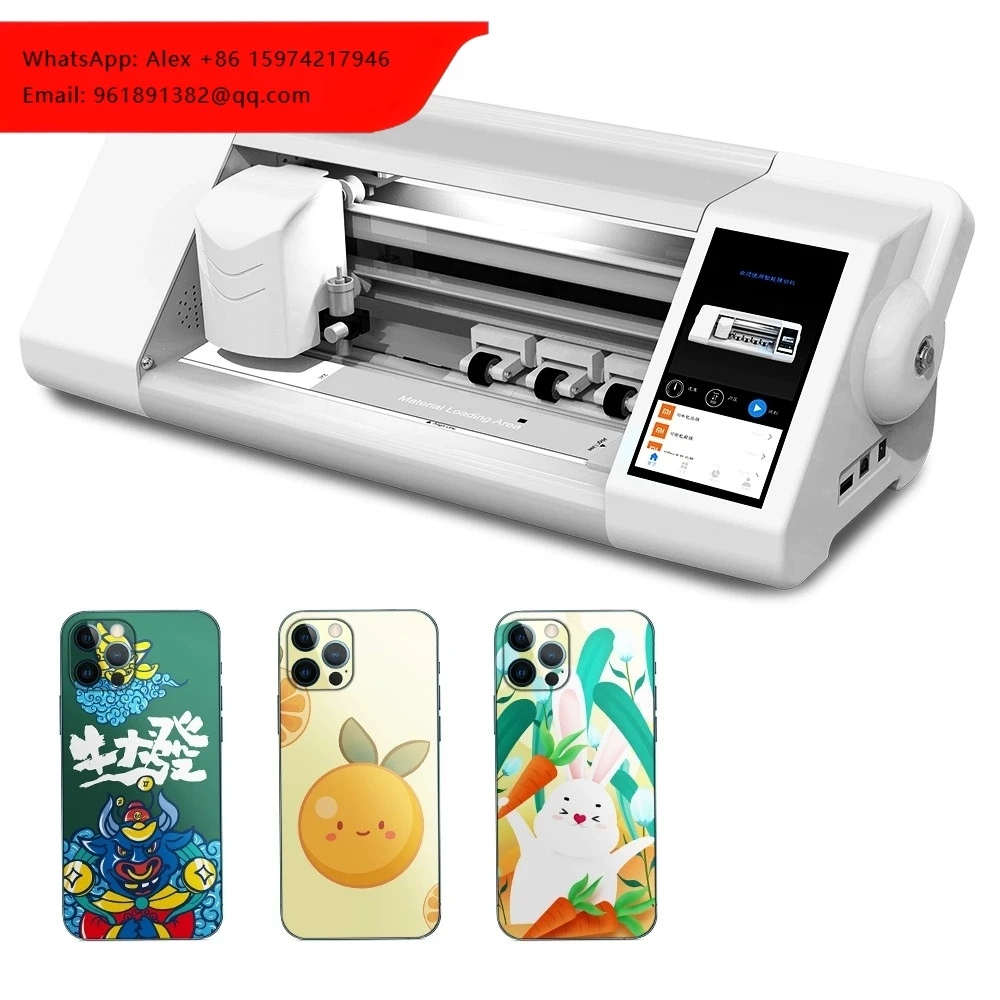 Portable Unlimited Automatic Smart Mobile Phone Screen Protector Film Cutting Machine Back Sticker Mobile Skin Cutting Machine
Portable Unlimited Automatic Smart Mobile Phone Screen Protector Film Cutting Machine Back Sticker Mobile Skin Cutting Machine
