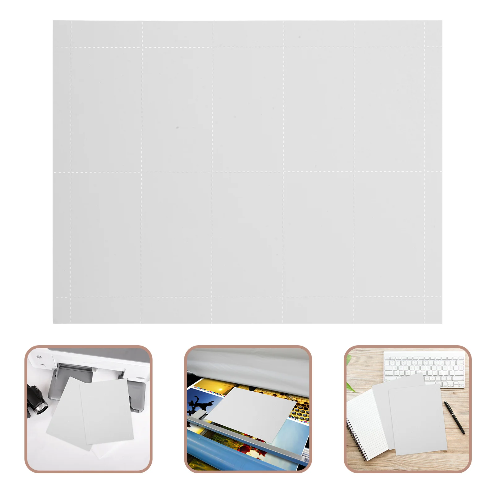 10 Sheets Blank Paper Cards Quick Dry Printable Business Card Paper for Printing Use Blank Business Cards 
10 Sheets Blank Paper Cards Quick Dry Printable Business Card Paper for Printing Use Blank Business Cards