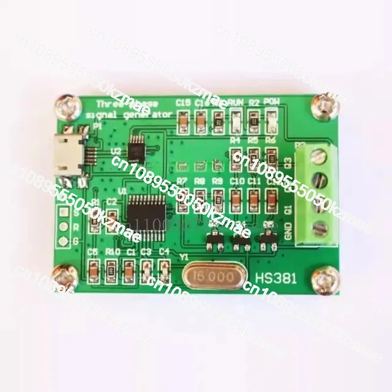 USB-Controlled Three-Phase Signal Source | High-Resolution Frequency & Phase Adjustment | Lab Equipment for Research