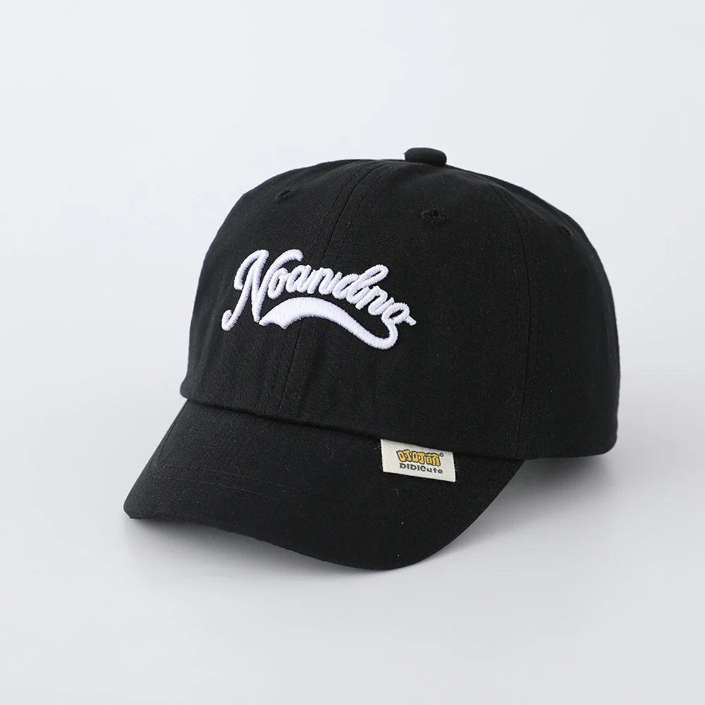 Korean-style casual style Noamdino handwritten embroidery baby baseball cap. Soft cotton for children's daily wear.
Korean-style casual style Noamdino handwritten embroidery baby baseball cap. Soft cotton for children's daily wear.