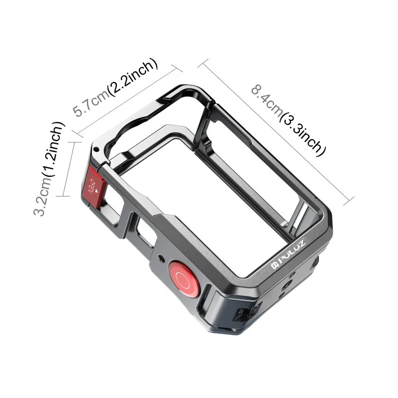 Dual-Opening Camera Cage For DJI Osmo Action 6, For DJI Action6 Camera Metal Expandable Frame with Silicone Lens Cap
Dual-Opening Camera Cage For DJI Osmo Action 6, For DJI Action6 Camera Metal Expandable Frame with Silicone Lens Cap