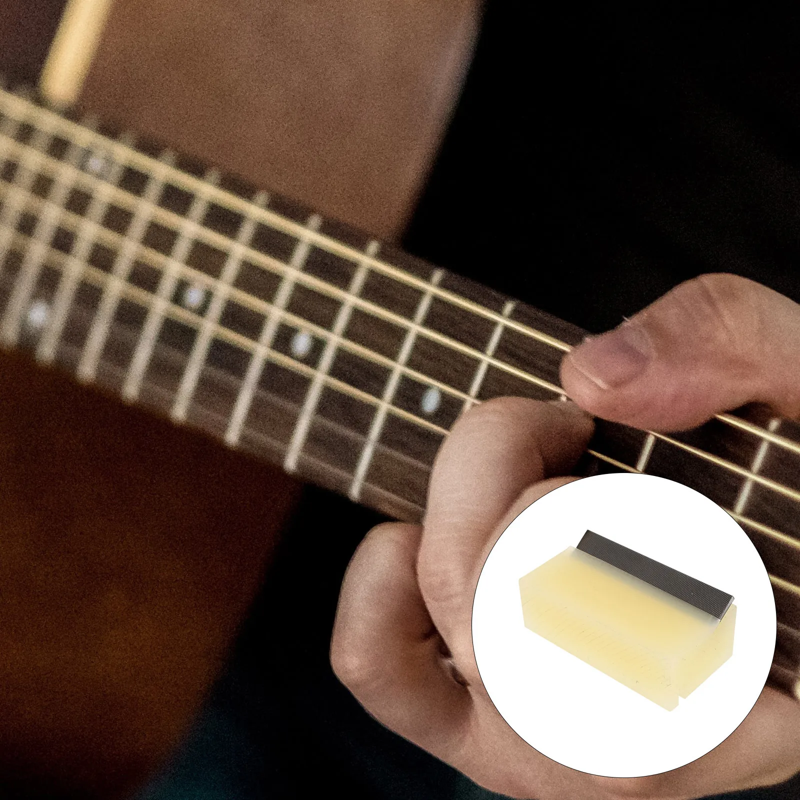 Professional 36-Degree Fret File Guitar Fretboard Sanding Block Fret End Beveling Tool Durable PVC Aluminum Alloy Material
Professional 36-Degree Fret File Guitar Fretboard Sanding Block Fret End Beveling Tool Durable PVC Aluminum Alloy Material