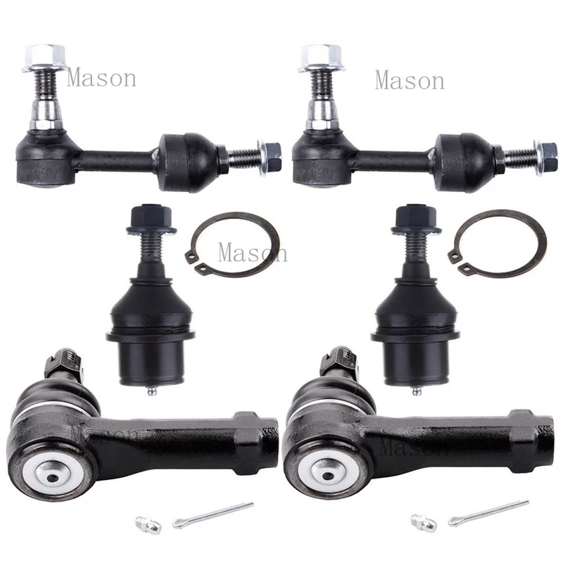 R+ Front Tie Rod End Lower Ball Joints Steering Sway Bar For Ford F-150 2004-2005
R+ Front Tie Rod End Lower Ball Joints Steering Sway Bar For Ford F-150 2004-2005