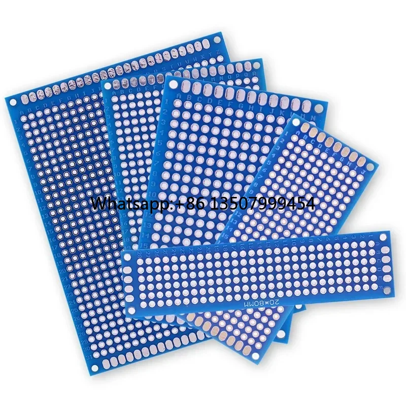 10PCS PCB Universal Circuit Board 2*8/3*7/4*6/5*7/7*9cm Double Side PCB Circuit Board Universal printed PCB Board Electronic Kit
10PCS PCB Universal Circuit Board 2*8/3*7/4*6/5*7/7*9cm Double Side PCB Circuit Board Universal printed PCB Board Electronic Kit