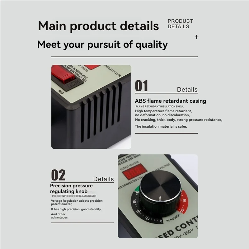 AFOURT-4000W Регулятор переменного напряжения Контроллер шлифовальных машин Регулятор скорости Преобразователь частоты Вилка европейского стандарта
AFOURT-4000W Регулятор переменного напряжения Контроллер шлифовальных машин Регулятор скорости Преобразователь частоты Вилка европейского стандарта