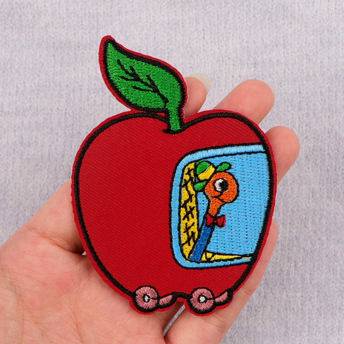 Funny Apple Embroidery Patch Cartoon Iron On Patches For Clothing Thermoadhesive Patches On Clothes DIY Sew Badges
Funny Apple Embroidery Patch Cartoon Iron On Patches For Clothing Thermoadhesive Patches On Clothes DIY Sew Badges