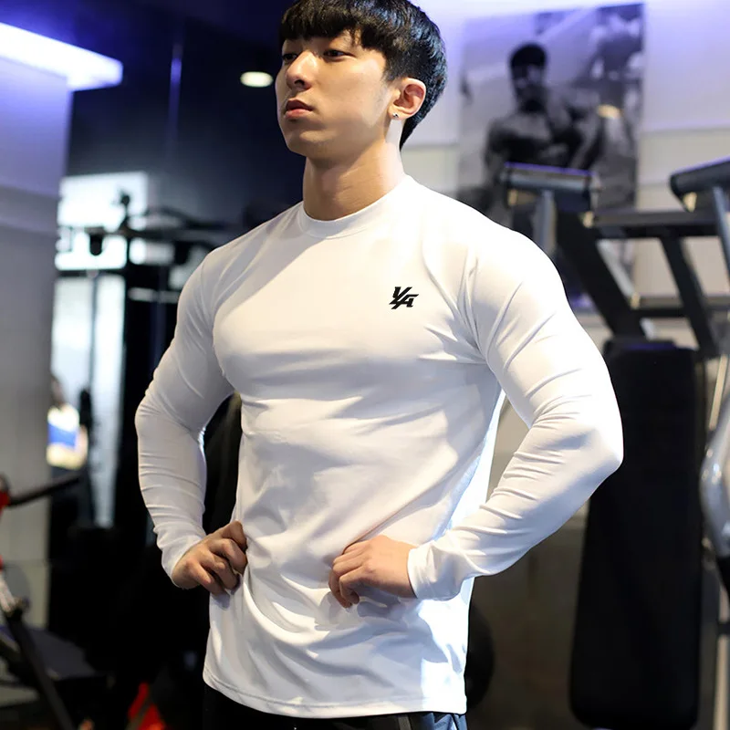 Men's Gym Stretch Compression Long Sleeve Tight T-Shirt Fitness Running Quick Dry Tee Tops O Neck Casual Sweatshirts Clothing
Men's Gym Stretch Compression Long Sleeve Tight T-Shirt Fitness Running Quick Dry Tee Tops O Neck Casual Sweatshirts Clothing