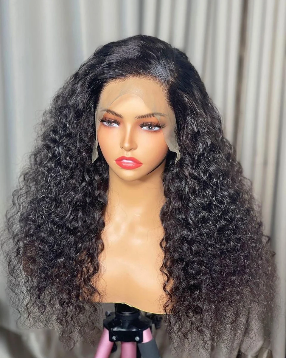 Soft Preplucked Long 26Inch 180Density Glueless Natural Black Kinky Curly Lace Front Wig BabyHair Heat Temperature Daily Cosplay
Soft Preplucked Long 26Inch 180Density Glueless Natural Black Kinky Curly Lace Front Wig BabyHair Heat Temperature Daily Cosplay