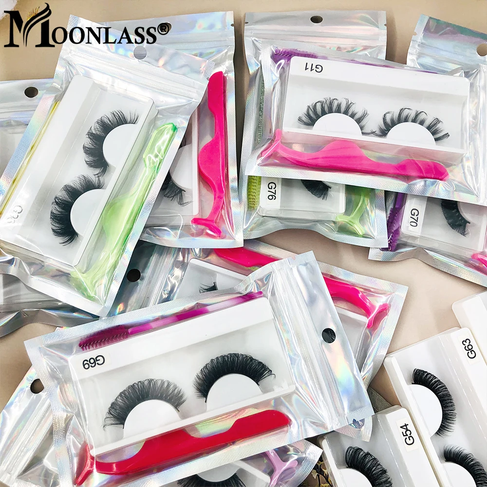 10/30/50 Pairs C D Curl 18-22MM Mink Eyelashes Fluffy Natural Handmade Russian Strip False Eyelashes Extension Supplies Makeup
10/30/50 Pairs C D Curl 18-22MM Mink Eyelashes Fluffy Natural Handmade Russian Strip False Eyelashes Extension Supplies Makeup