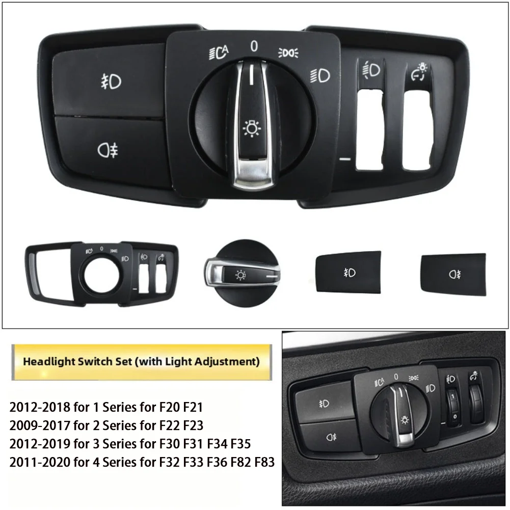 Gauge Trim Switch Cover BLACK Headlight Switch ABS Construction PC ABS Blend Upgraded Design Easy Installation
Gauge Trim Switch Cover BLACK Headlight Switch ABS Construction PC ABS Blend Upgraded Design Easy Installation