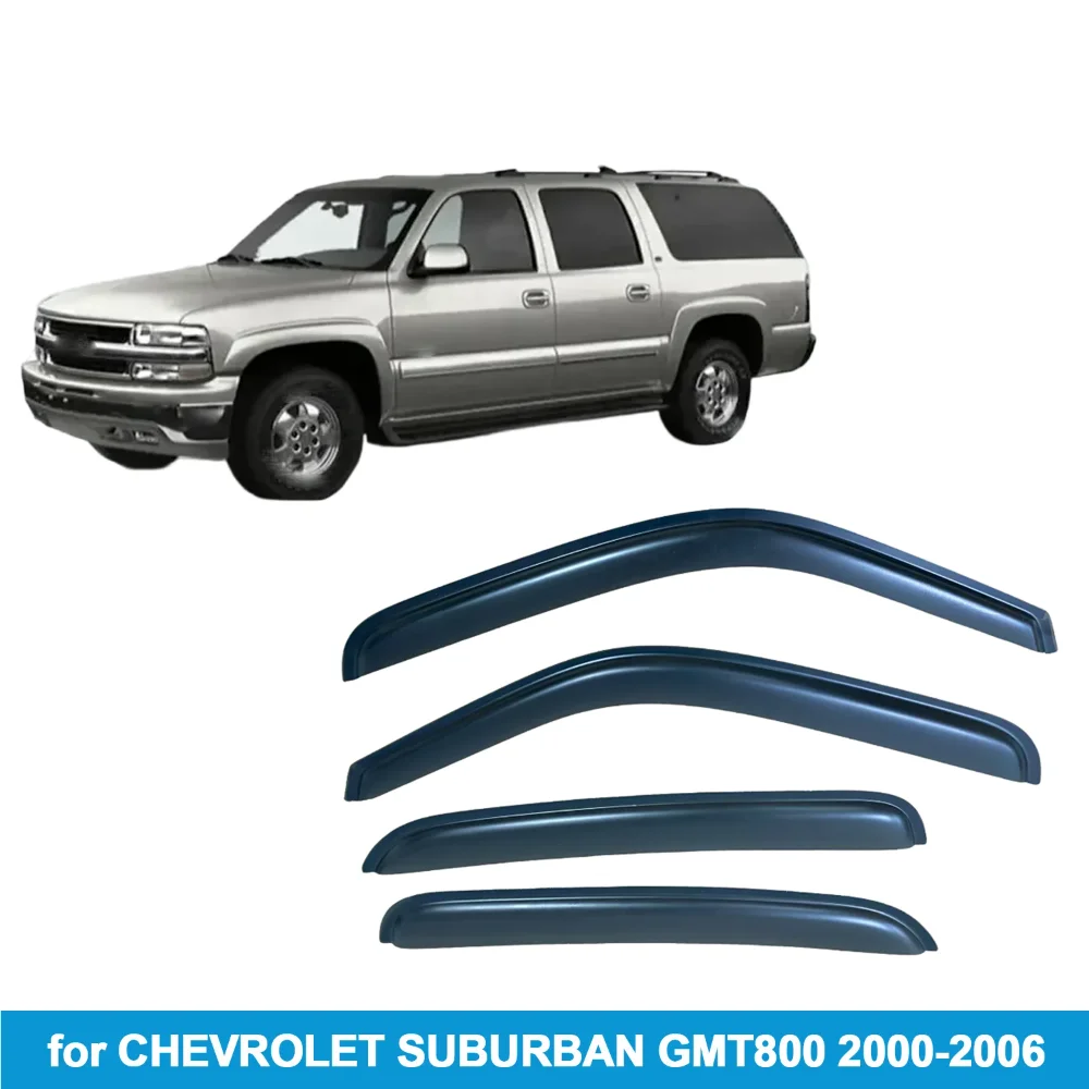 Оконный козырек для CHEVROLET SUBURBAN GMT800 2000-2006, защита от дождя, боковой дефлектор, защита от атмосферных воздействий, лента для наружного крепления
Оконный козырек для CHEVROLET SUBURBAN GMT800 2000-2006, защита от дождя, боковой дефлектор, защита от атмосферных воздействий, лента для наружного крепления