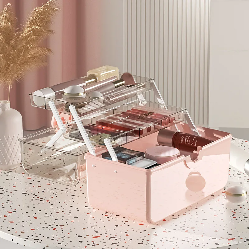 Big Capacity Fashion Cosmetic Storage Box Waterproof Dustproof Bathroom Desktop Beauty Makeup Organizer Skin Care Storage Drawer
Big Capacity Fashion Cosmetic Storage Box Waterproof Dustproof Bathroom Desktop Beauty Makeup Organizer Skin Care Storage Drawer