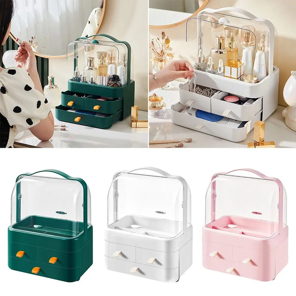 Dust-proof Cosmetics Storage Box Drawer Design Large-capacity Cosmetics Organizer Plastic Cosmetics Storage Rack Lipstick
Dust-proof Cosmetics Storage Box Drawer Design Large-capacity Cosmetics Organizer Plastic Cosmetics Storage Rack Lipstick