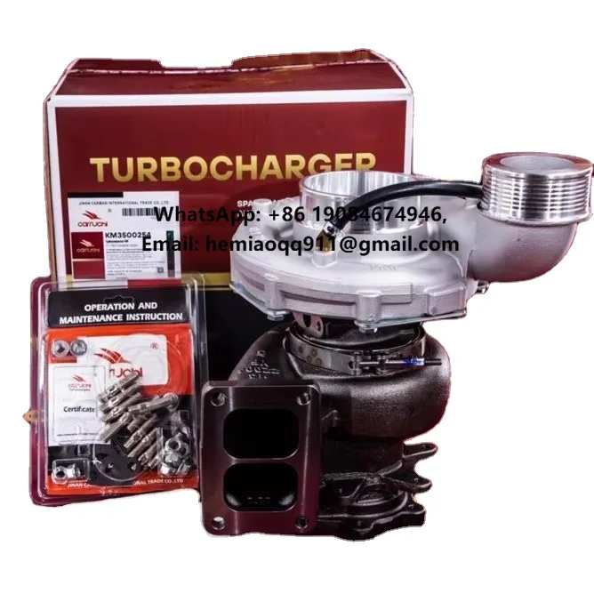 CARRUCHI KM3500254 5356555 5801973702 843686-5001s 118010-m10-091u FAW J6-460 Truck Xichai 6DM Engine Turbocharger
CARRUCHI KM3500254 5356555 5801973702 843686-5001s 118010-m10-091u FAW J6-460 Truck Xichai 6DM Engine Turbocharger