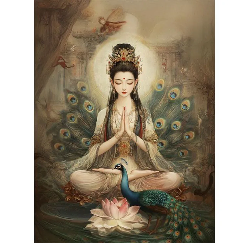 11CT 9CT Buddha Embroidery DIY Chinese Style Printed Kits Cross Stitch Thread Needlework Sets Home Decor Crafts
11CT 9CT Buddha Embroidery DIY Chinese Style Printed Kits Cross Stitch Thread Needlework Sets Home Decor Crafts