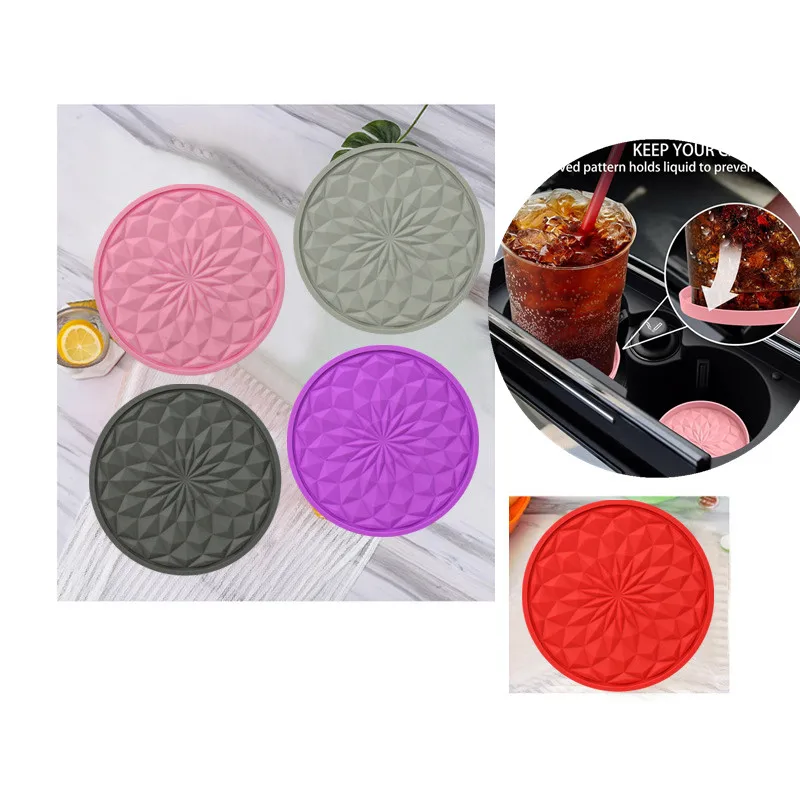 Holder Coaster Embedded 4 Pack Car CupDrink Mat Non-Slip Shockproof Vehicle Coasters For Women And Man Interior Decoration
Holder Coaster Embedded 4 Pack Car CupDrink Mat Non-Slip Shockproof Vehicle Coasters For Women And Man Interior Decoration