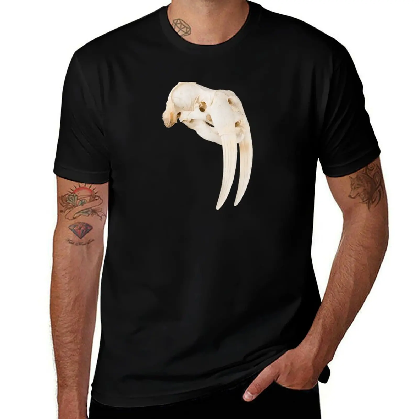 Taxidermy Walrus Skull T-Shirt oversized luxury designer boys whites funny meme t-shirts vintage t shirt men
Taxidermy Walrus Skull T-Shirt oversized luxury designer boys whites funny meme t-shirts vintage t shirt men