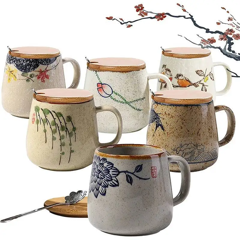 380ml Japanese Retro Ceramic Coffee Cup Breakfast Milk Cup Tea Cup Kettle For Household And Office
380ml Japanese Retro Ceramic Coffee Cup Breakfast Milk Cup Tea Cup Kettle For Household And Office