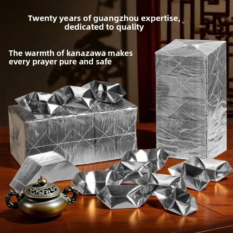 YJQ work in progress handmade origami 1000 gold paper tin ingot tin foil
YJQ work in progress handmade origami 1000 gold paper tin ingot tin foil