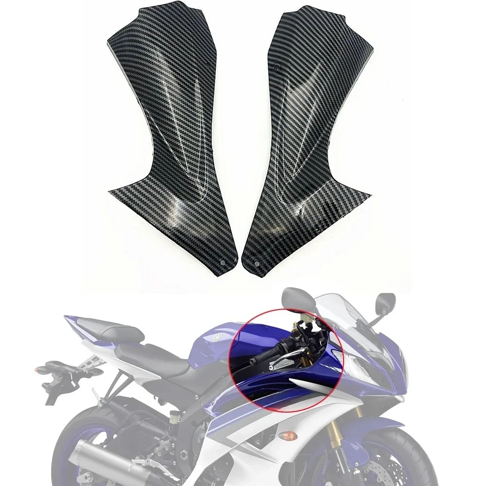 Carbon Fiber Pattern ABS Front Side Air Duct Cover Fairing Insert Part For YAMAHA YZF R6 YZFR6 YZF-R6 2006 2007
Carbon Fiber Pattern ABS Front Side Air Duct Cover Fairing Insert Part For YAMAHA YZF R6 YZFR6 YZF-R6 2006 2007