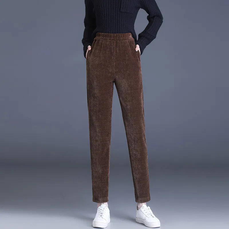 Autumn Wintevelvet Chenille Wide-leg Pants Women Corduroy Pants Mopping Fashion Loose High-waisted Straight-leg Pants Fat MM5XL
Autumn Wintevelvet Chenille Wide-leg Pants Women Corduroy Pants Mopping Fashion Loose High-waisted Straight-leg Pants Fat MM5XL