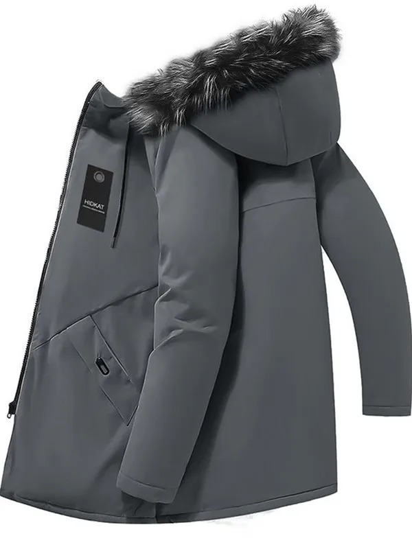 Мужская утепленная хлопковая куртка средней длины с капюшоном на флисовой подкладке для осени и зимы, теплая, для активного отдыха, модная, городская, приталенного кроя
Мужская утепленная хлопковая куртка средней длины с капюшоном на флисовой подкладке для осени и зимы, теплая, для активного отдыха, модная, городская, приталенного кроя