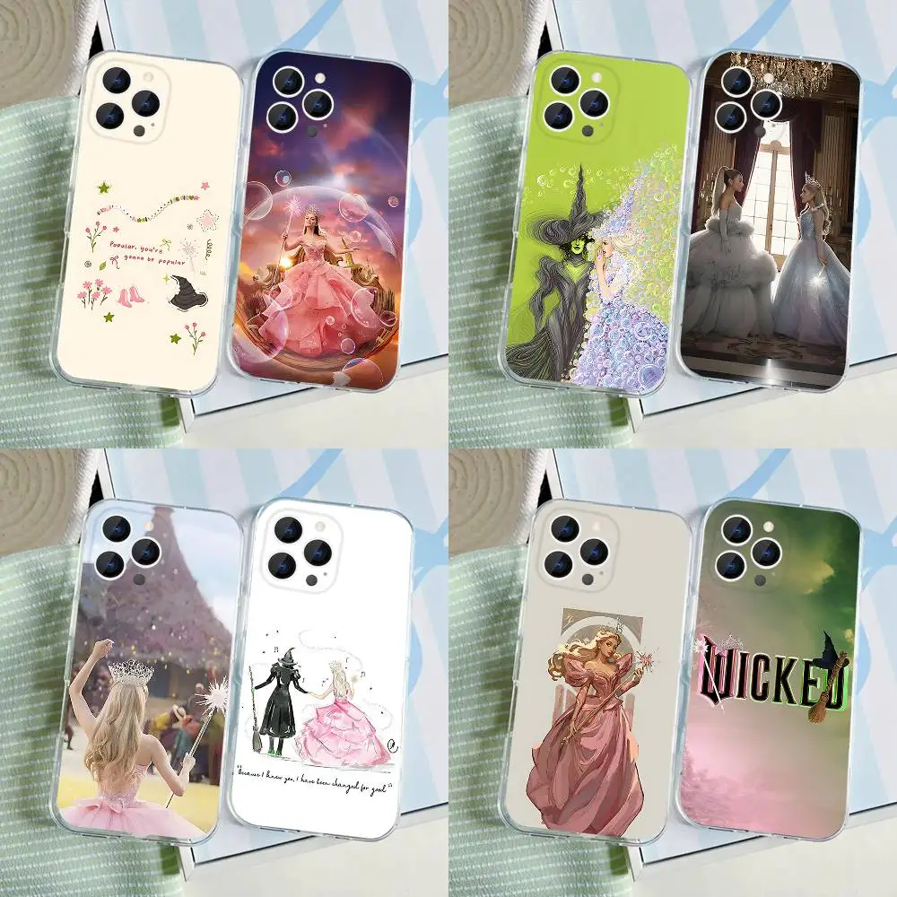 Ariana Grande W-Wicked Clear Phone case suitable for iPhone 11 12 13 14 15 16 17 Pro Max Plus X XS XR SE E Mini Protective Case
Ariana Grande W-Wicked Clear Phone case suitable for iPhone 11 12 13 14 15 16 17 Pro Max Plus X XS XR SE E Mini Protective Case