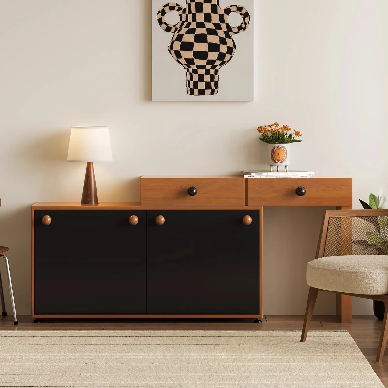 Dresser bedroom light luxury high-end makeup table storage integrated bedside medieval chest
Dresser bedroom light luxury high-end makeup table storage integrated bedside medieval chest