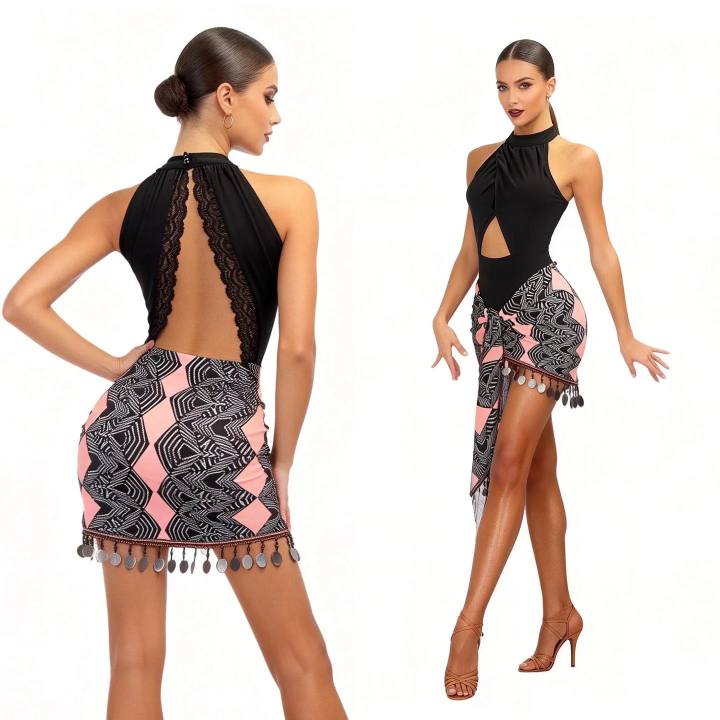 New Flower Print Hip Scarf Skirt Latin Dance Skirt Practice Costume Chacha Rumba Tango Dance Wear Adult Female Skirts DQL11897
New Flower Print Hip Scarf Skirt Latin Dance Skirt Practice Costume Chacha Rumba Tango Dance Wear Adult Female Skirts DQL11897