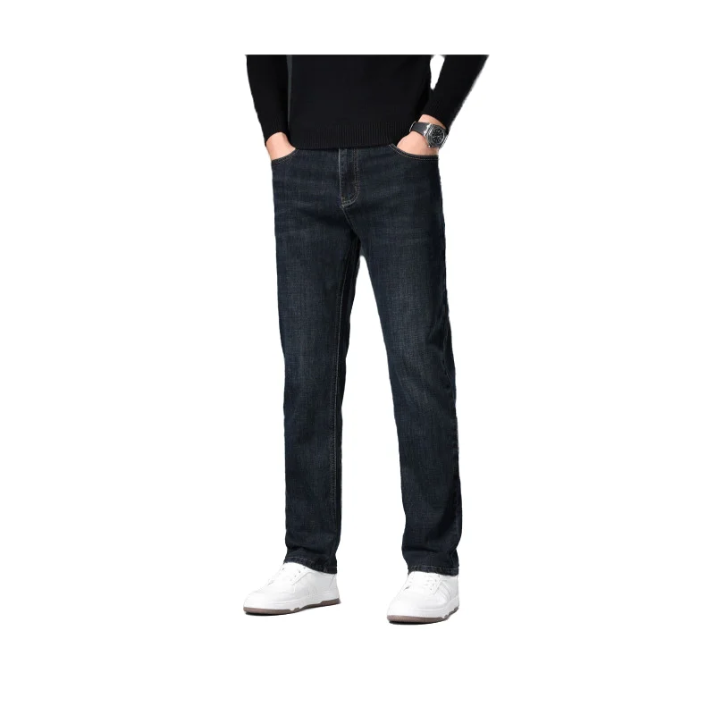 Men's Fashion Jeans Spring Autumn Cotton Blend Business Casual Straight Trousers Versatile for Streetwear Home Office Wear
Men's Fashion Jeans Spring Autumn Cotton Blend Business Casual Straight Trousers Versatile for Streetwear Home Office Wear
