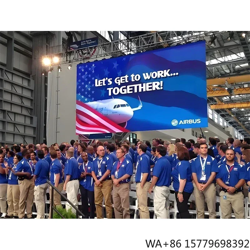 Indoor P2.976 LED Panel 500x1000mm Full Color Rental with Die Cast Aluminum Box Wall Mount
Indoor P2.976 LED Panel 500x1000mm Full Color Rental with Die Cast Aluminum Box Wall Mount