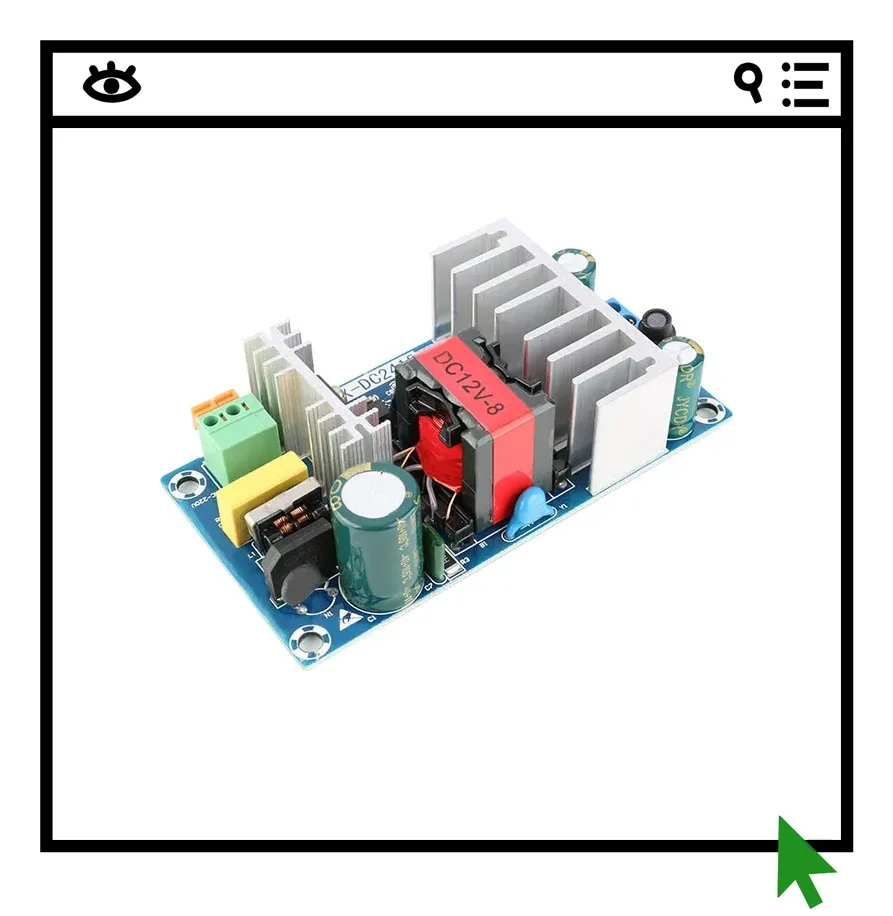 12V100W AC-DC Switching Power Supply Module 12V8A Power Switching Power Supply
12V100W AC-DC Switching Power Supply Module 12V8A Power Switching Power Supply