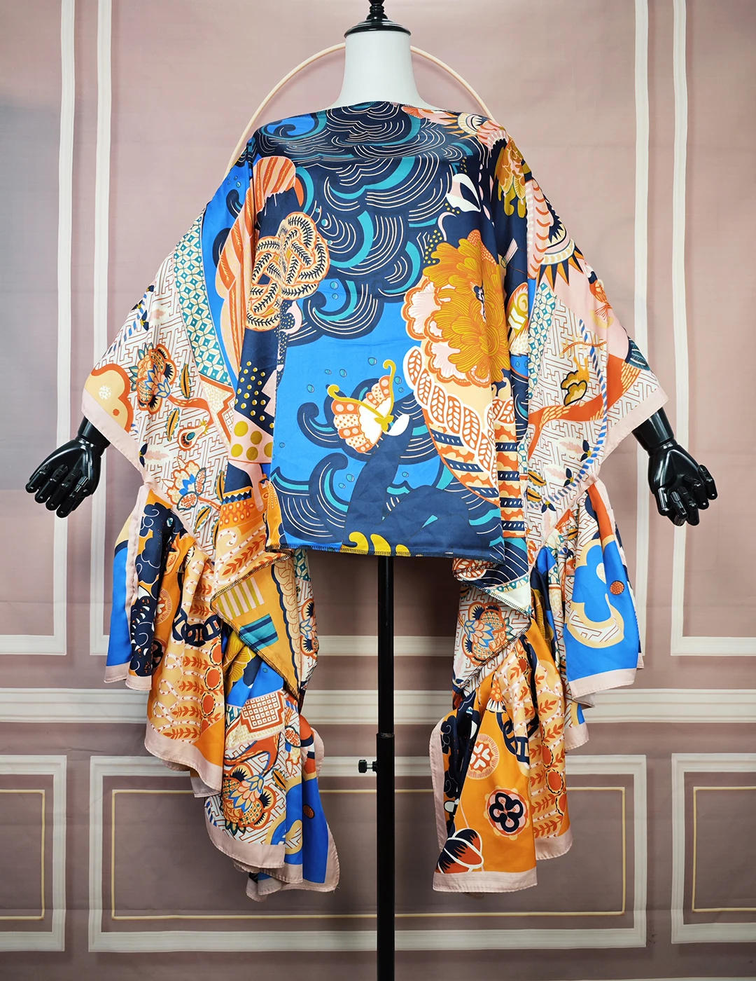 2024 Europe Women Summer Beautiful Floral Printed Blouse With Ruffle Sleeve One Size African Lady Comfortable Vibrant Tops
2024 Europe Women Summer Beautiful Floral Printed Blouse With Ruffle Sleeve One Size African Lady Comfortable Vibrant Tops