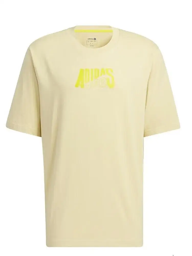 Adidas Стильная и повседневная мужская футболка с короткими рукавами. Мягкий бежевый цвет с персонализированным логотипом бренда подчеркивает тенденцию
Adidas Стильная и повседневная мужская футболка с короткими рукавами. Мягкий бежевый цвет с персонализированным логотипом бренда подчеркивает тенденцию