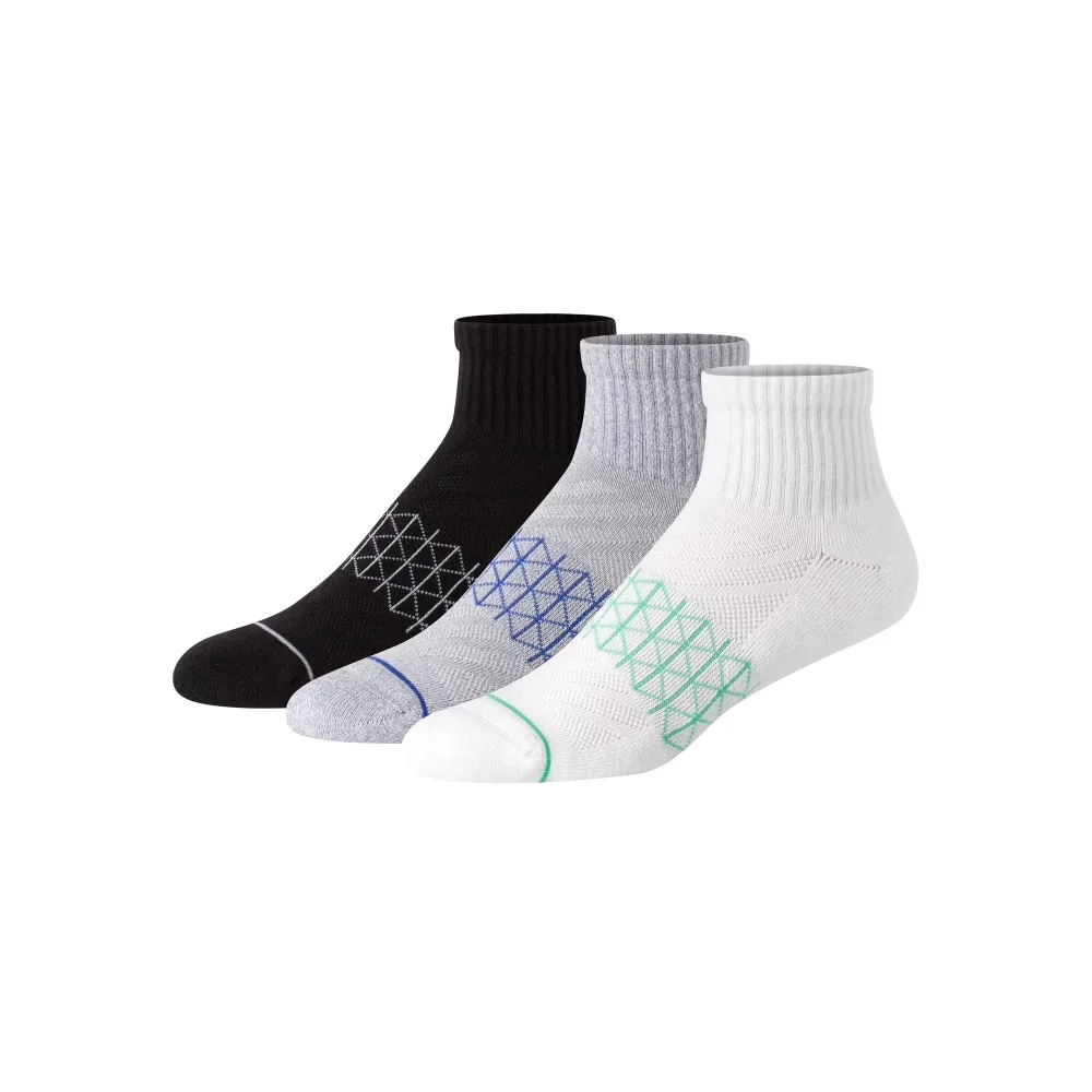 Ankle Socks 3 Pairs Men Cotton Blend Moisture Wicking Comfort Athletic Casual Socks for Daily Wear
Ankle Socks 3 Pairs Men Cotton Blend Moisture Wicking Comfort Athletic Casual Socks for Daily Wear