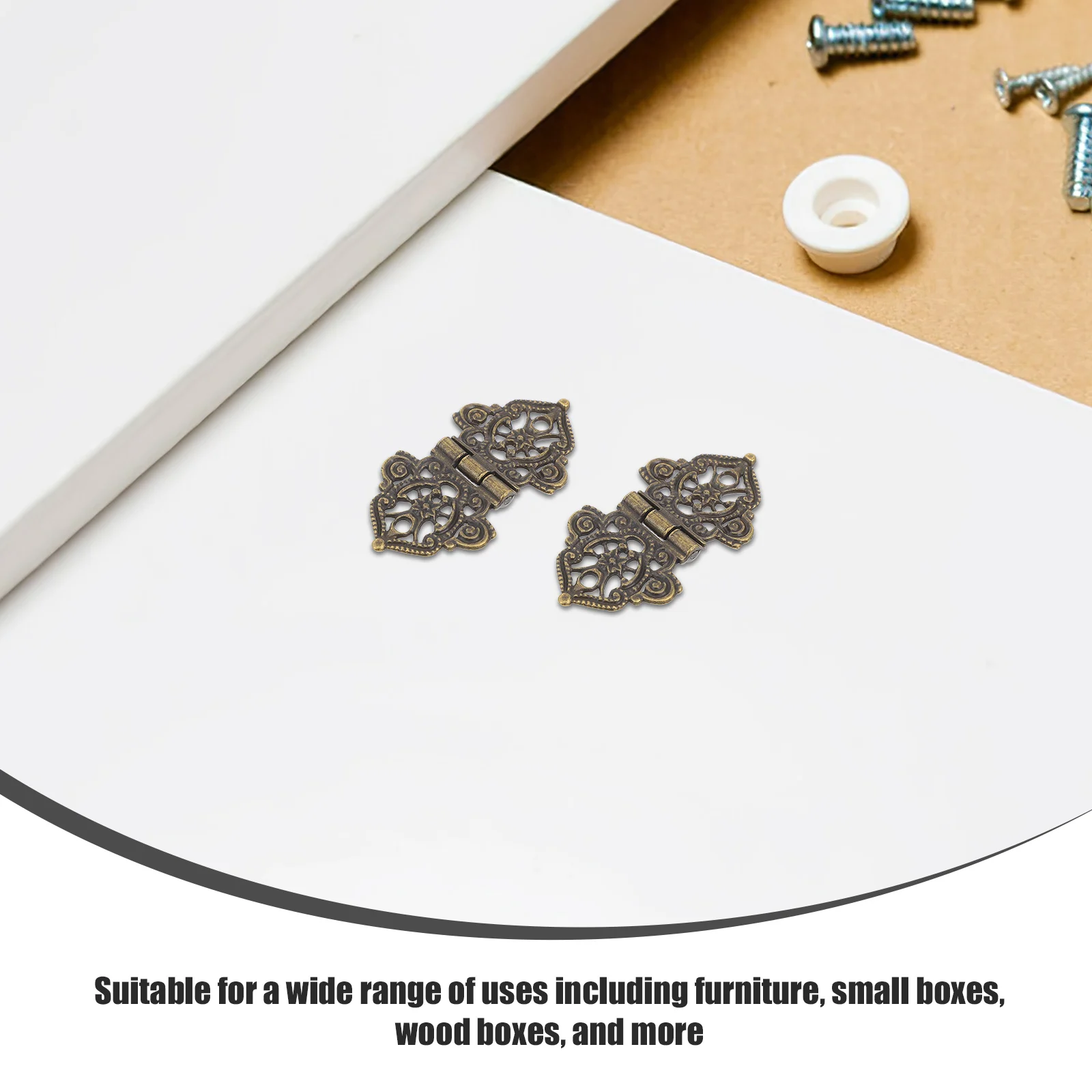 10 компл. ретро винтажные бронзовые петли из цинкового сплава, декоративные для деревянных коробок, шкафов, ювелирных изделий, маленькой мебели, маленькие петли
10 компл. ретро винтажные бронзовые петли из цинкового сплава, декоративные для деревянных коробок, шкафов, ювелирных изделий, маленькой мебели, маленькие петли