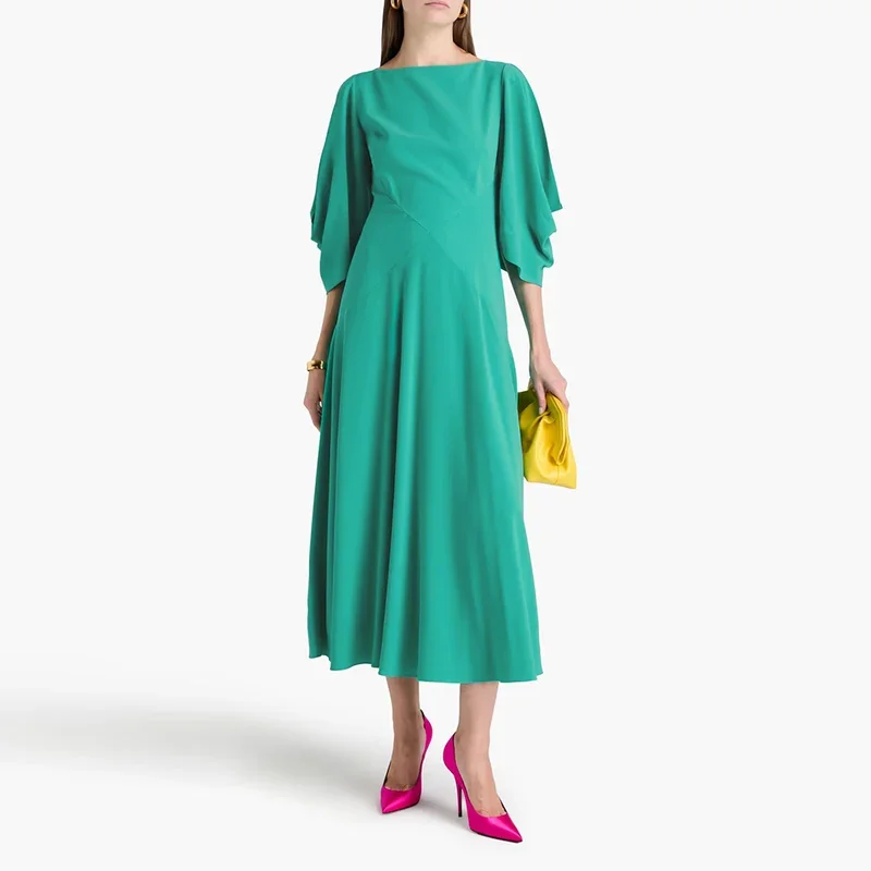Little Daisy CustomizedDresses For Sexy Women Vestidos de festa Elegant Cold-shoulder Draped Crepe Midi Dress Cocktail Party Pro
Little Daisy CustomizedDresses For Sexy Women Vestidos de festa Elegant Cold-shoulder Draped Crepe Midi Dress Cocktail Party Pro