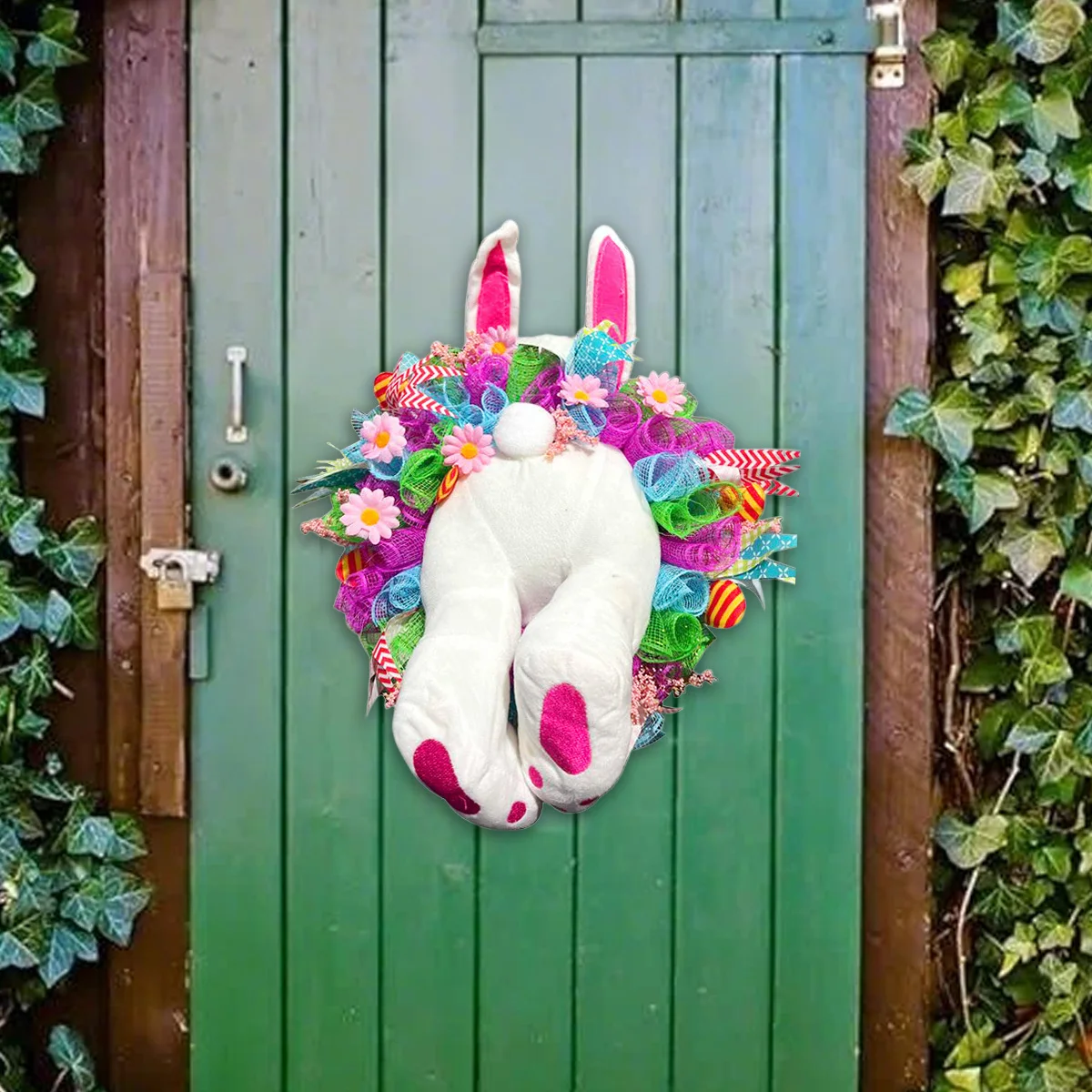 15.7 英寸 Easter Bunny Ears Butt Wreath for Front Door, Bunny Thief Carrots Eggs Mesh Decor Wreath for Spring Easter
15.7 英寸 Easter Bunny Ears Butt Wreath for Front Door, Bunny Thief Carrots Eggs Mesh Decor Wreath for Spring Easter